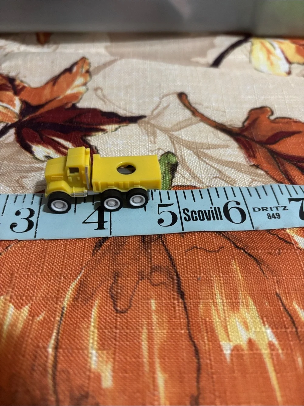 Yellow Mini Toy Truck - Tiny Diecast Vehicle